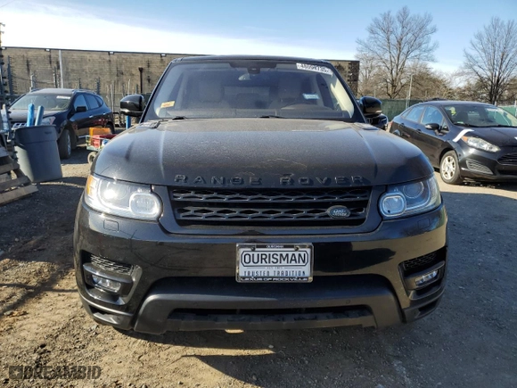 2016 Land Rover Range Rover Sport V6 HSE with VIN SALWR2VF1GA577836, listed as a Copart auction lot 48099735 with 76,567 mi miles and Salvage Title. Bid and sale history available at carsss.com. Image 5.