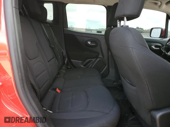 2020 Jeep Renegade Latitude with VIN ZACNJBBB9LPL70906, listed as a Copart auction lot 50027115 with 82,812 mi miles and Salvage Title. Bid and sale history available at carsss.com. Image 10.