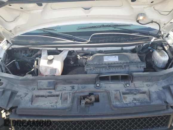 2019 Chevrolet Express Cargo Van with VIN 1GCWGBFP1K1191639, listed as a Copart auction lot 46306804 with 88,947 mi miles and Salvage Title. Bid and sale history available at carsss.com. Image 12.