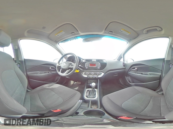 2016 Kia Rio LX with VIN KNADM4A3XG6677356, listed as a Copart auction lot 54021065 with 139,451 mi miles and Salvage Title. Bid and sale history available at carsss.com. Image 14.