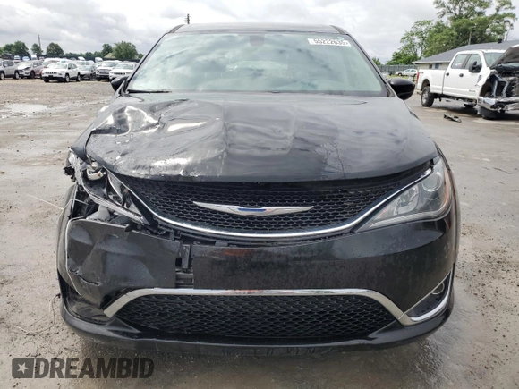 2018 Chrysler Pacifica Touring Plus with VIN 2C4RC1FG8JR116594, listed as a Copart auction lot 55222635 with 166,061 mi miles and Salvage title. Bid and sale history available at DreamBid. Image 5.