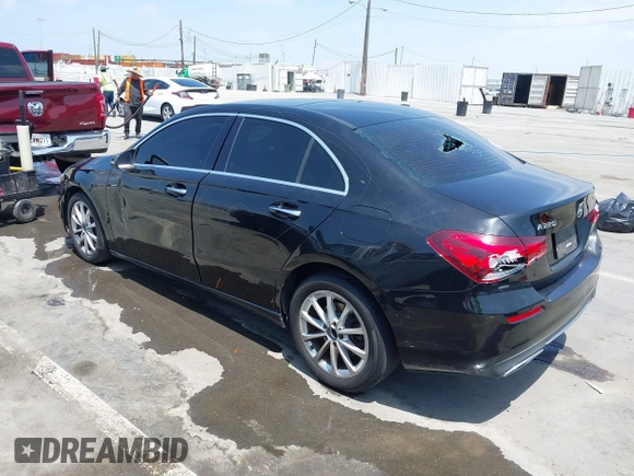 2021 Mercedes-Benz A 220 with VIN W1K3G4EBXMJ275424, listed as a IAAI auction lot 42575180 with 99,729 mi miles and . Bid and sale history available at DreamBid. Image 3.