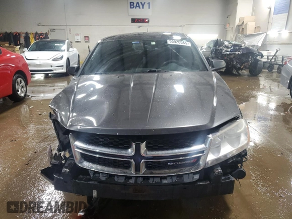 2014 Dodge Avenger SE with VIN 1C3CDZAG8EN219613, listed as a Copart auction lot 50926085 with 209,523 mi miles and Salvage Title. Bid and sale history available at carsss.com. Image 5.