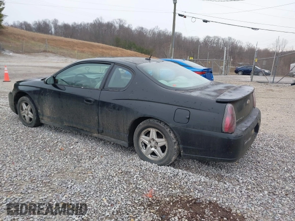 2006 Chevrolet Monte Carlo LT 3.5L with VIN 2G1WM16KX69255338, listed as a IAAI auction lot 41727117 with 160,989 mi miles and . Bid and sale history available at DreamBid. Image 3.