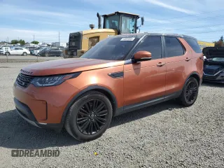 2017 Land Rover Discovery HSE Luxury with VIN SALRHBBK3HA023930, listed as a Copart auction lot 54800005 with 117,615 mi miles and Clean Title. Bid and sale history available at DreamBid. Image 1.