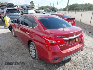 2017 Nissan Sentra SR with VIN 3N1AB7AP9HL640440, listed as a IAAI auction lot 41205124 with 86,299 mi miles and . Bid and sale history available at carsss.com. Image 3.