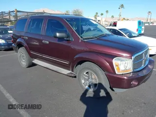 2004 Dodge Durango Limited with VIN 1D4HB58D14F240116, listed as a IAAI auction lot 41677300 with 129,393 mi miles and . Bid and sale history available at DreamBid. Image 1.