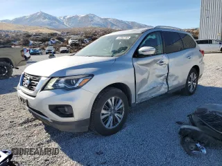 2019 Nissan Pathfinder SL with VIN 5N1DR2MM4KC613462, listed as a Copart auction lot 42862765 with 89,516 mi miles and Salvage Title. Bid and sale history available at carsss.com. Image 1.
