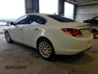 2012 Buick Regal Turbo Premium 1 with VIN 2G4GS5EV3C9215498, listed as a Copart auction lot 55555485 with 159,870 mi miles and Salvage title. Bid and sale history available at DreamBid. Image 2.
