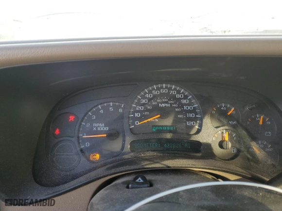 2003 Chevrolet Tahoe Z71 with VIN 1GNEK13Z13R294225, listed as a Copart auction lot 42014805 with 0 mi miles and Clean Title. Bid and sale history available at carsss.com. Image 9.