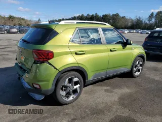 2022 Hyundai Venue SEL with VIN KMHRC8A39NU166129, listed as a Copart auction lot 49992155 with 29,775 mi miles and Salvage Title. Bid and sale history available at DreamBid. Image 3.