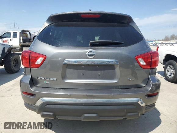2020 Nissan Pathfinder SL with VIN 5N1DR2CNXLC610402, listed as a Copart auction lot 53780975 with 109,693 mi miles and Clean Title. Bid and sale history available at carsss.com. Image 6.