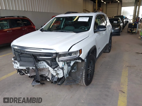 2023 GMC Acadia AT4 with VIN 1GKKNLLS5PZ247744, listed as a IAAI auction lot 42003341 with 12,740 mi miles and . Bid and sale history available at DreamBid. Image 6.