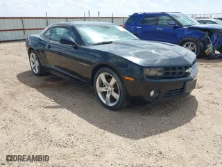 2011 Chevrolet Camaro 2LT with VIN 2G1FC1ED0B9133555, listed as a IAAI auction lot 42090498 with 130,640 mi miles. Bid and sale history available at carsss.com. Image 1.
