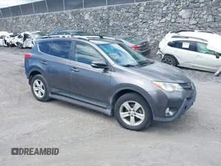 2013 Toyota RAV4 XLE with VIN JTMRFREV4D5012434, listed as a IAAI auction lot 39894894 with 190,124 mi miles and . Bid and sale history available at DreamBid. Image 1.