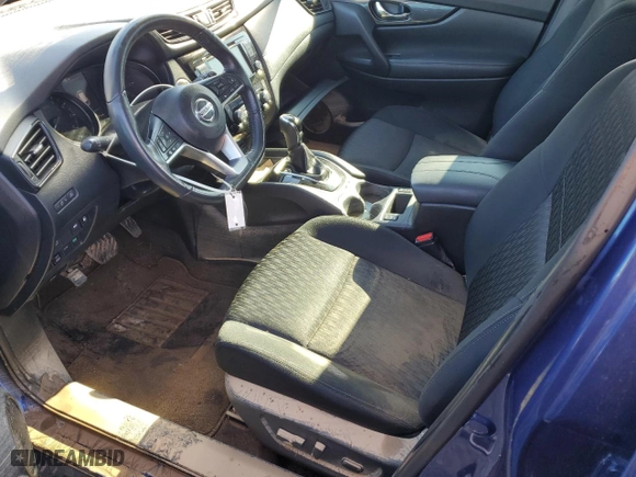 2018 Nissan Rogue SV with VIN KNMAT2MV7JP603159, listed as a Copart auction lot 44502305 with 104,571 mi miles and Salvage Title. Bid and sale history available at carsss.com. Image 7.