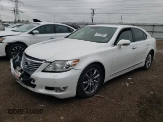 2010 Lexus LS 460 with VIN JTHCL5EF7A5008324, listed as a Copart auction lot 53737905 with 127,097 mi miles and Salvage title. Bid and sale history available at DreamBid. Image 1.