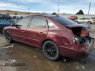 2009 Hyundai Azera Limited with VIN KMHFC46F49A358970, listed as a Copart auction lot 82125714 with 208,090 mi miles and Salvage Title. Bid and sale history available at DreamBid. Image 2.