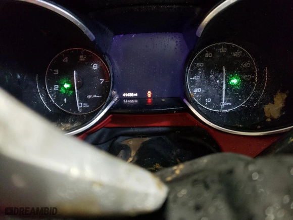 2021 Alfa Romeo Stelvio Ti with VIN ZASPAKBN4M7D08793, listed as a Copart auction lot 86784934 with 41,436 mi miles and Salvage Title. Bid and sale history available at carsss.com. Image 9.