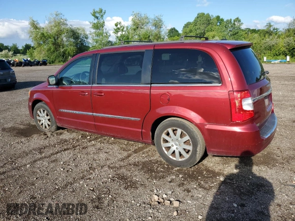 2014 Chrysler Town & Country Touring with VIN 2C4RC1BG2ER293587, listed as a Copart auction lot 60130584 with 201,859 mi miles and Clean Title. Bid and sale history available at DreamBid. Image 2.