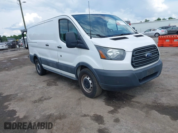 2016 Ford Transit Cargo z VIN 1FTYE1ZM9GKB14741, wystawiony jako IAAI lot #42165906 z przebiegiem 162 976 mil mil oraz . Historia ofert i sprzedaży dostępna na DreamBid. Obrazek 1.