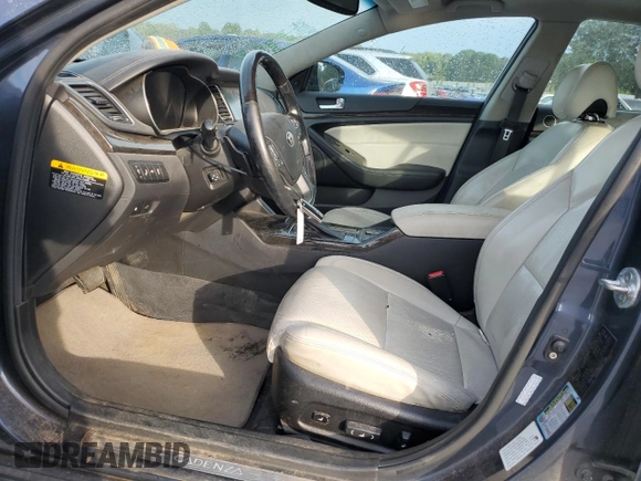 2014 Kia Cadenza Premium with VIN KNALN4D72E5122525, listed as a Copart auction lot 72458234 with 212,900 mi miles and Salvage Title. Bid and sale history available at carsss.com. Image 7.