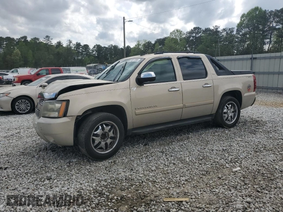 2008 Chevrolet Avalanche LT w/2LT with VIN 3GNEC12028G150223, listed as a Copart auction lot 51517285 with 222,917 mi miles and Salvage Title. Bid and sale history available at carsss.com. Image 1.