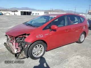 2013 Toyota Prius Two with VIN JTDZN3EU9D3201308, listed as a Copart auction lot 68709444 with 47,908 mi miles and Salvage Title. Bid and sale history available at carsss.com. Image 1.