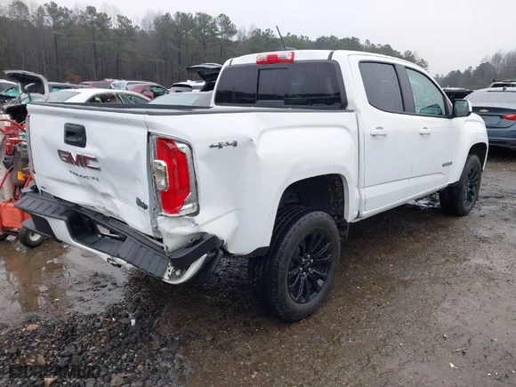 2022 GMC Canyon 4WD Elevation with VIN 1GTG6CEN1N1330671, listed as a IAAI auction lot 41227361 with 24,579 mi miles. Bid and sale history available at carsss.com. Image 4.