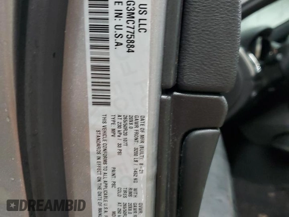 2021 Jeep Grand Cherokee Laredo E with VIN 1C4RJFAG3MC775884, listed as a Copart auction lot 52502325 with 59,368 mi miles and Salvage title. Bid and sale history available at DreamBid. Image 13.