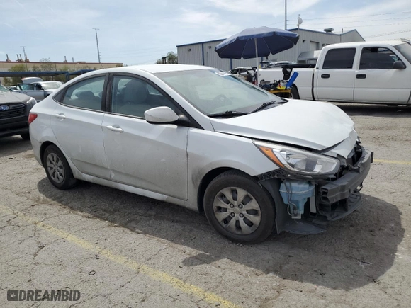 2017 Hyundai Accent SE with VIN KMHCT4AE1HU377863, listed as a Copart auction lot 52044595 with 83,150 mi miles and Salvage Title. Bid and sale history available at carsss.com. Image 4.