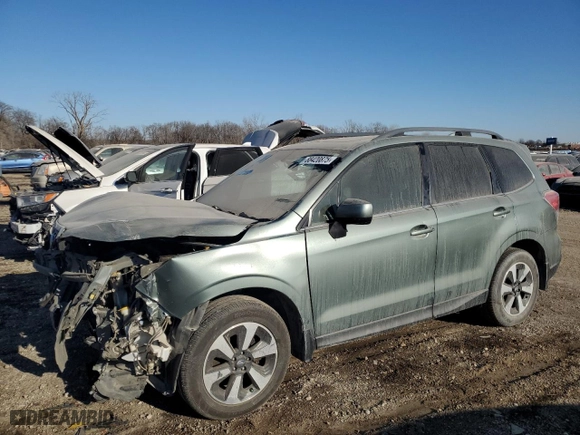 2017 Subaru Forester Limited with VIN JF2SJAJC3HH419060, listed as a Copart auction lot 88420875 with 124,660 mi miles and Salvage Title. Bid and sale history available at carsss.com. Image 1.