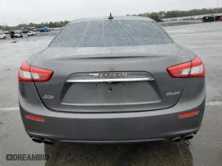2017 Maserati Ghibli S Q4 with VIN ZAM57RTL8H1266945, listed as a Copart auction lot 51934315 with 56,979 mi miles and Salvage Title. Bid and sale history available at carsss.com. Image 6.