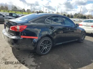 2012 Lexus IS 250 with VIN JTHCF5C22C5060552, listed as a Copart auction lot 48714725 with 138,583 mi miles and Salvage Title. Bid and sale history available at DreamBid. Image 3.