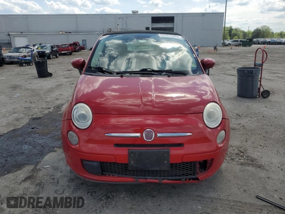 2012 FIAT 500 Pop with VIN 3C3CFFDR7CT339972, listed as a Copart auction lot 53985945 with 164,602 mi miles and Clean title. Bid and sale history available at DreamBid. Image 5.