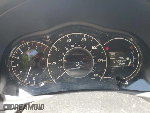 2016 Nissan Note S with VIN 3N1CE2CP8GL383446, listed as a Copart auction lot 56394545 with 137,055 mi miles and Salvage title. Bid and sale history available at DreamBid. Image 9.