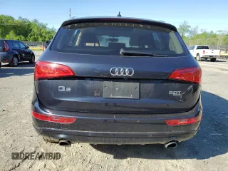 2013 Audi Q5 Premium Plus with VIN WA1LFAFP0DA027506, listed as a Copart auction lot 48366055 with 62,460 mi miles and Salvage title. Bid and sale history available at DreamBid. Image 6.