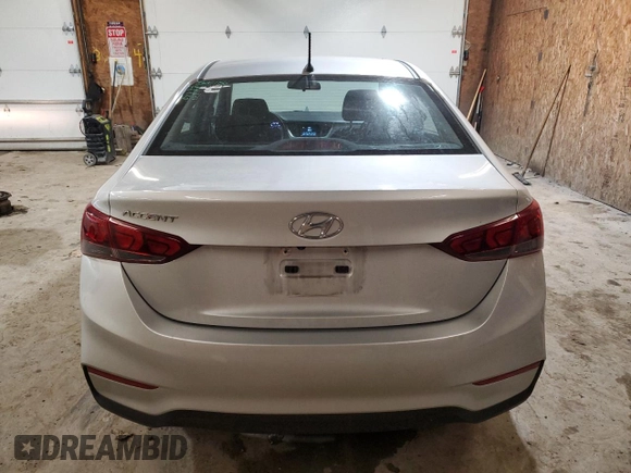 2020 Hyundai Accent SE with VIN 3KPC24A61LE094306, listed as a Copart auction lot 78224593 with 51,731 mi miles. Bid and sale history available at carsss.com. Image 6.