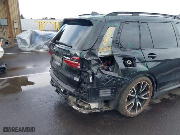 2019 BMW X7 xDrive50i with VIN 5UXCX4C58KLS35818, listed as a IAAI auction lot 41750098 with 69,661 mi miles. Bid and sale history available at carsss.com. Image 6.