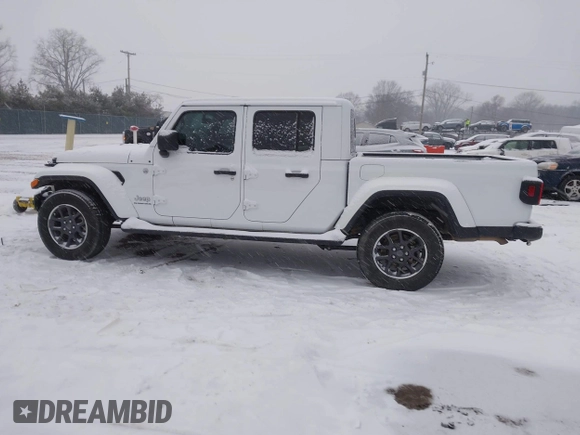 2023 Jeep Gladiator Overland z VIN 1C6HJTFG6PL544489, wystawiony jako IAAI lot #41311654 z przebiegiem 37 630 mil mil oraz . Historia ofert i sprzedaży dostępna na DreamBid. Obrazek 14.