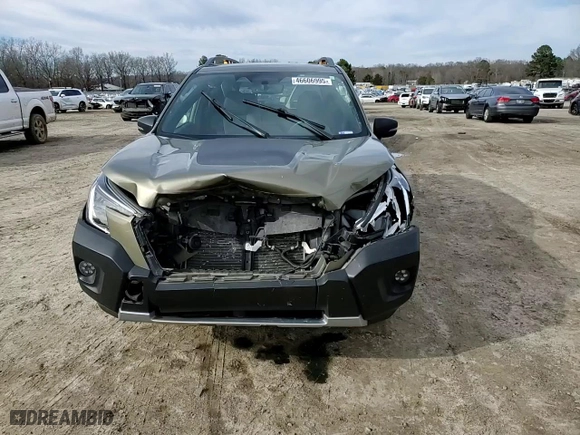 2022 Subaru Forester Wilderness with VIN JF2SKAMC3NH465704, listed as a Copart auction lot 46606995 with 72,836 mi miles and Salvage Title. Bid and sale history available at carsss.com. Image 11.