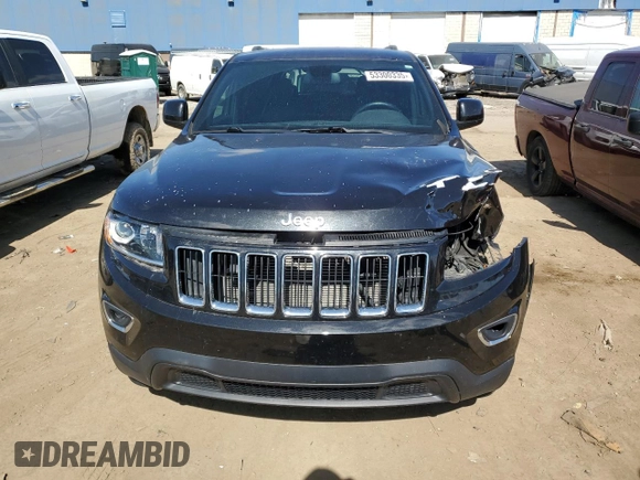 2014 Jeep Grand Cherokee Laredo with VIN 1C4RJFAG0EC242229, listed as a Copart auction lot 53300335 with 191,209 mi miles and Salvage Title. Bid and sale history available at DreamBid. Image 5.
