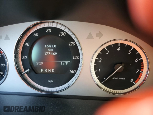2012 Mercedes-Benz GLK 350 with VIN WDCGG5GB4CF861319, listed as a Copart auction lot 76934784 with 177,469 mi miles and Clean Title. Bid and sale history available at DreamBid. Image 9.