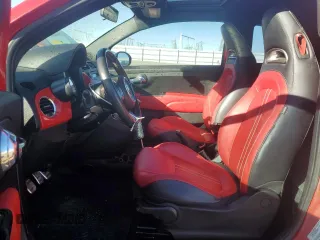 2012 FIAT 500 Abarth with VIN 3C3CFFFH6CT380744, listed as a Copart auction lot 88365985 with 144,346 mi miles and Salvage title. Bid and sale history available at DreamBid. Image 7.