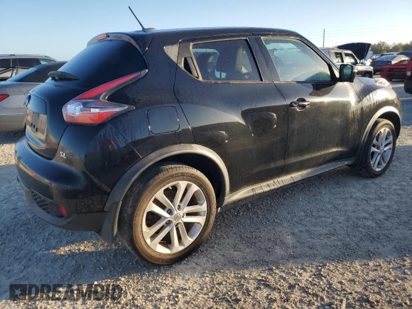 2016 Nissan Juke SL with VIN JN8AF5MR1GT609085, listed as a Copart auction lot 79199624 with 44,002 mi miles and Salvage Title. Bid and sale history available at carsss.com. Image 3.