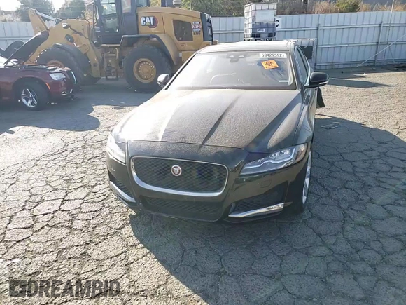 2016 Jaguar XF 35t Premium with VIN SAJBD4BV5GCY09744, listed as a Copart auction lot 58429592 with 0 mi miles. Bid and sale history available at carsss.com. Image 11.