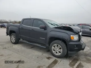 2020 GMC Canyon 2WD SLE with VIN 1GTG5CEN4L1249969, listed as a Copart auction lot 43792235 with 40,017 mi miles and Salvage Title. Bid and sale history available at carsss.com. Image 4.