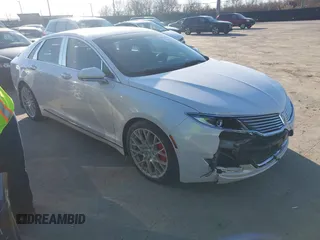 2016 Lincoln MKZ with VIN 3LN6L2JK8GR624664, listed as a IAAI auction lot 41774444 with 106,695 mi miles. Bid and sale history available at carsss.com. Image 1.