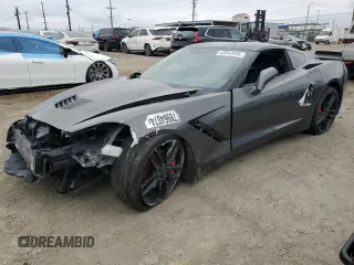 2016 Chevrolet Corvette 3LT with VIN 1G1YF2D78G5122230, listed as a Copart auction lot 53842935 with 0 mi miles and Salvage Title. Bid and sale history available at carsss.com. Image 1.