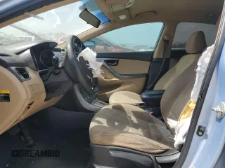 2013 Hyundai Elantra Limited with VIN KMHDH4AE3DU773485, listed as a Copart auction lot 53815265 with Not Provided miles and Salvage Title. Bid and sale history available at DreamBid. Image 7.